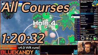 Mario Golf: Super Rush All Courses DLC Speedrun in 1:20:32