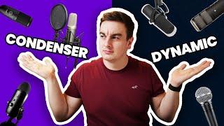 Dynamic vs Condenser Microphones For Podcasting