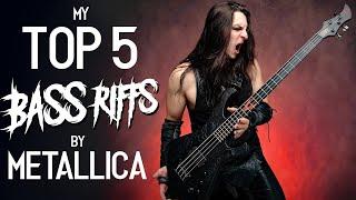 My Top 5 BASS RIFFS by: Metallica