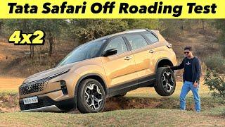 Tata Safari 2024 Off Roading Test - Power Of FWD Suv ! Safari off roading 2024 !!