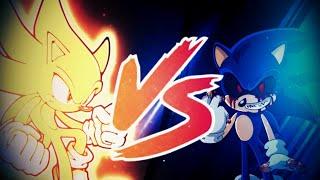 SUPER SONIC VS. SONIC.EXE (SPRITE ANIMATION) All Parts #sega #sonic #sonicanimation #sonicedit