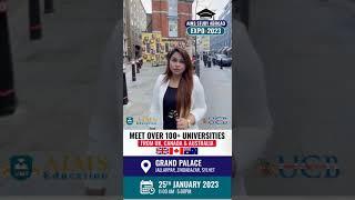 AIMS Study Abroad Expo 2023 | Meet 100+ Universities from Australia, Canada & UK at Education Fair