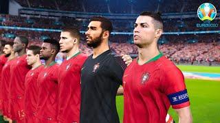 PES 2020 - UEFA EURO 2020 Full Tournament Portugal Playthrough on Legend Difficulty PS4 Pro Gameplay