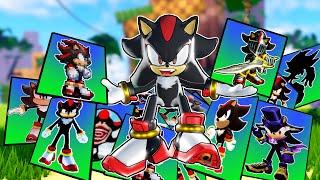 Unlocking EVERY SHADOW SKIN On Roblox With Shadow The Hedgehog!