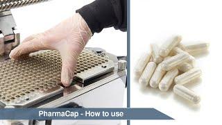 PharmaCap | How to use | Manual Capsule Filling Machine | LFA Capsule FIllers