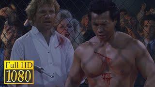 Bolo Yen vs. Mr. Lee in the movie Shootfighter: Fight To The Death (1993)