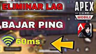 How to REMOVE LAG and LOWER PING in APEX LEGENDS MOBILE  FIX LAG 2022