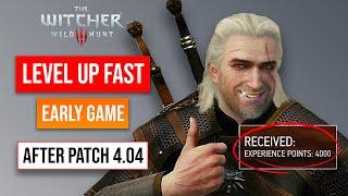 Witcher 3 Level Up Fast | Next Gen XP Glitch After Patch 4.04 || 100 Million XP Per Min!