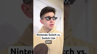 Nintendo Switch vs. Switch Lite!