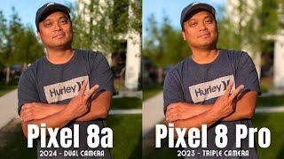 Pixel 8a vs Pixel 8 Pro camera comparison! SHOCKING TRUTH!