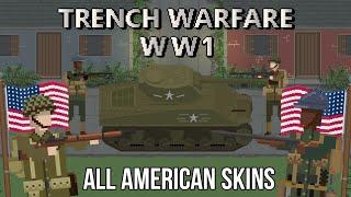 All United States Skins Showcase | Trench Warfare WW1