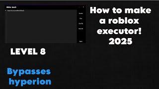 [HOW TO MAKE A ROBLOX EXECUTOR EASY] AUGUST 2024!! BYPASSES HYPERION