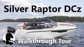 Silver Raptor DCz - Boat Walkthrough Video Tour