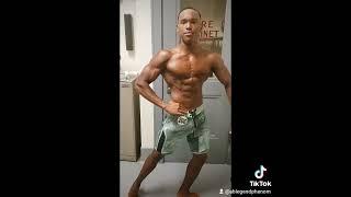 NPC Teen physique champ  posing routine #teenphysique #npc #bodybuilder #posingpractice