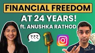 Making MONEY at the AGE of 15, CONTENT and MORE! | Money talks with Anushka Rathod | Warikoo Hindi