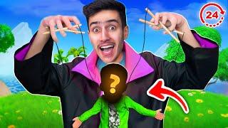 وش يصير لو تحكمت بهذا الشخصية المشهورة بفورتنايت  !! Fortnite