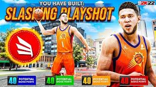 NEW "SLASHING PLAYMAKING SHOT CREATOR" BUILD is a BROKEN DEMI GOD on NBA 2K22 99 3PT + CONTACT DUNKS