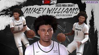 Mikey Williams Face Creation NBA 2K25