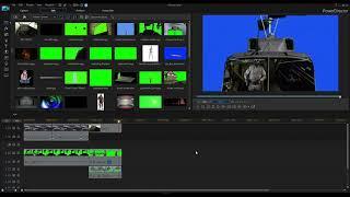 PowerDirector 17 Green Screen How To