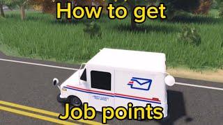 How to get ERLC job points