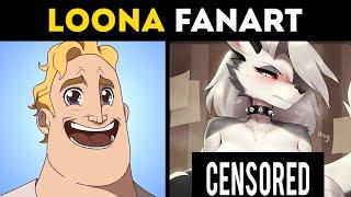 Loona RULE 34 | Mr Incredible Becoming Canny Animation (Helluva Boss fanart FULL) #shorts