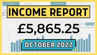 How Much I Made From KDP In October 2022 | KDP Income Report