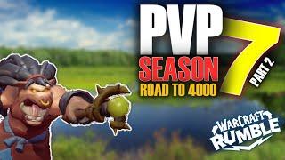 [PVP - SEASON 7] - Charlga Razorflank - ROAD TO 4000 - [ Part 2 ] - Warcraft Rumble