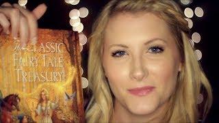 Bedtime Fairy Tales - Binaural ASMR - Soft Spoken/Whisper, Reading, Page Turning, Tapping