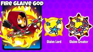 The FIRE Glaive GOD?! | Tier 10 Boomerang Monkey!