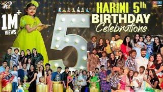 Harini 5th Birthday Celebrations || Mahishivan || Tamada Media