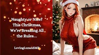 F4M| Spicy Christmas comfort with your girlfriend| ASMR