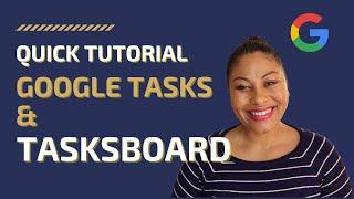 Quick Tutorial on Google Tasks and TasksBoard