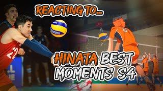 Olympic Volleyball Player Reacts to Shoyo Hinata's Best Moments Haikyu!! Season 4