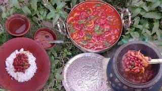 kashmiri style rajma dal/easy and simple kashmiri rajma/cooking with asma