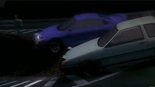 initial d | ae86 vs mr2 full Takumi Fujiwara and kai kogashiwa no cut