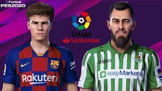 PES 2020 FACES REAIS LALIGA SANTANDER [LIGA ESPANHOLA]