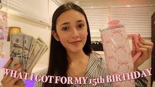 what i got for my fifteenth birthday haul! ️ vlogmas day 21