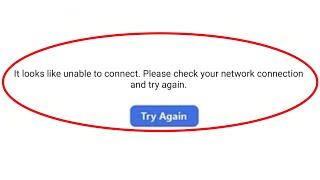 ZOOM - It Looks Like We Are Unable To Connect. Please Check Your Network Connection And Try Again