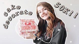 50K CAKE DECORATE + Q&A