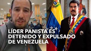 Marko Cortés es detenido y expulsado de Venezuela