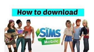 How to download sims mobile (Android)