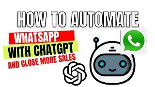 ChatGPT on Whatsapp | How To Automate ChatGPT with WhatsApp | ChatGPT Tutorial | OpenAI #AMAP #72IG