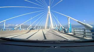 Rio-Antirio bridge in 4k (sjcam sj8 pro)