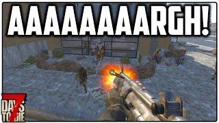 This Video Is 75% GUNFIRE - 7 Days To Die Hardcore (#40)