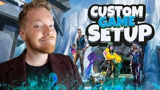 HOW TO CREATE A VALORANT CUSTOM GAME WITH UNLIMITED ABILITIES