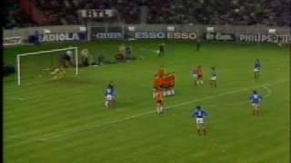 Michel Platini (Triple Ballon d'Or, 41 goals in 72 selections), legendary free kick against Holland