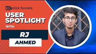 Crushing Conversions: RJ Ahmed’s Success with ClickFunnels Book-a-Call Funnel