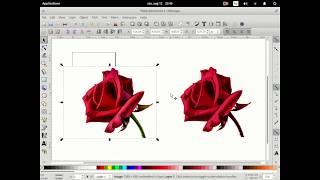 How to quickly vectorize a bitmap / image using GIMP and Inkscape