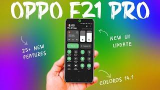 Oppo F21 Pro New UI Update | ColorOS 14.1 New Features | Oppo F21s Pro New Update | SOTA Update