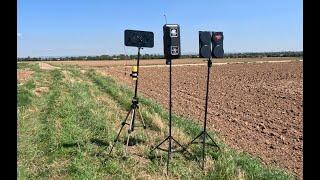 VAS Pepperbox vs TrueRC Gatling, порівняння, 1.3GHz Antennas Penetration test 5km, low altitude